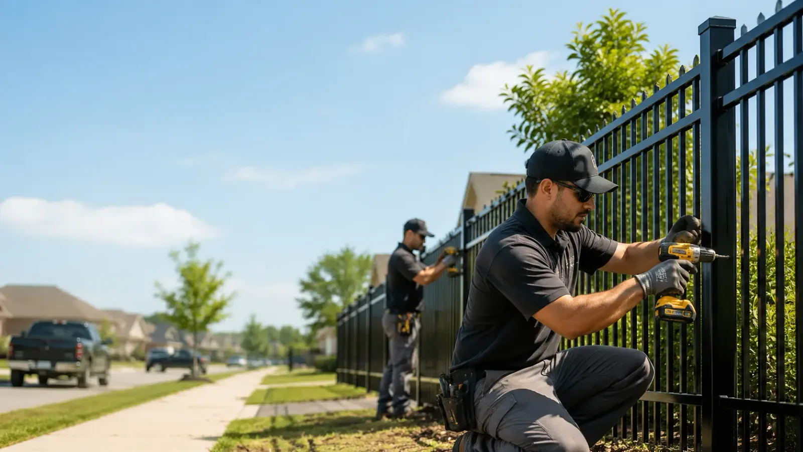 Metal Fence Installation in Brodheadsville, PA